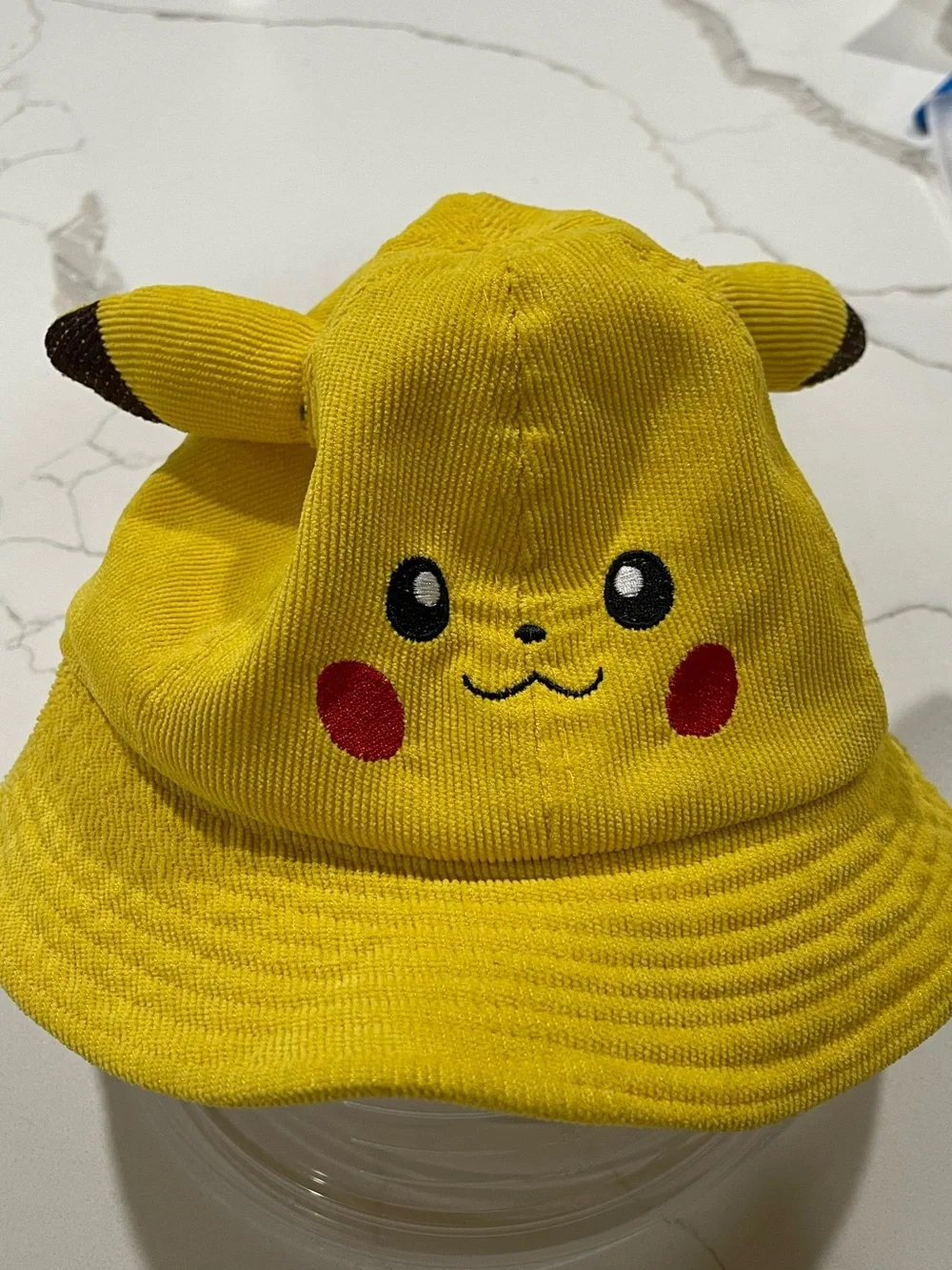 Yellow Pikachu Bucket Hat